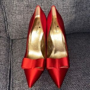 Kate Spade Red Heels size 9.5